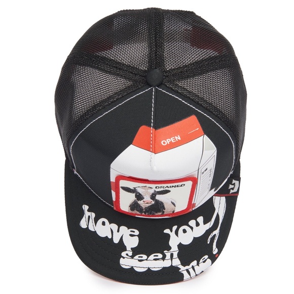 ⭐️NIB Limited Edition Goorin Brothers “Drained” Cow Trucker Hat - Picture 6 of 8